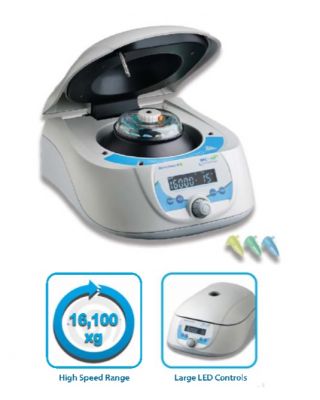 Benchmark Scientific MC-12 High Speed MicroCentrifuge w/ 12 1.5/2.0ml rotor