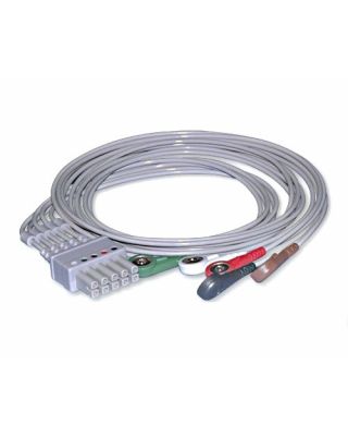 Bionet 5 Lead Snap Type ECG Cable