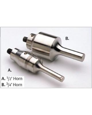 Branson Ultrasonic Exponential horn 1/2 inch dia Solid (not usable with accessory chambers),101-147-041
