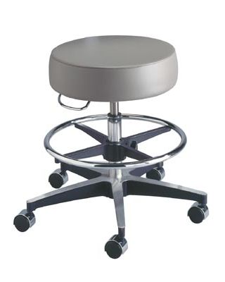 Brewer Century Series Pneumatic Exam Stool Height adj BRE-11001BLCD