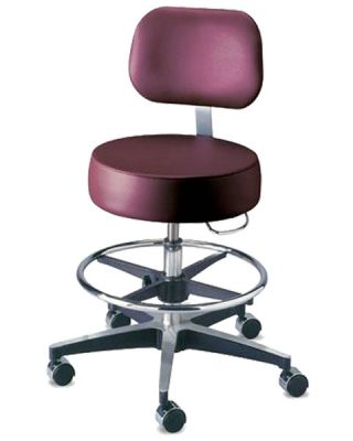 Brewer Century Series Pneumatic Exam Stool Height adjust 11001BVFR
