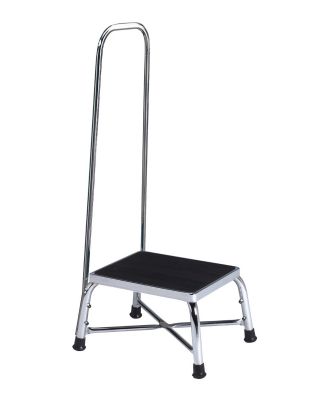 Brewer Bariatric Step Stool w/ Handrail,600# capacity,BRE-21220