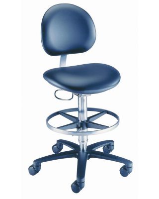 Brewer Laboratory Stool, Height adjustment 21.75 inch - 32 inch , BRE-21521B