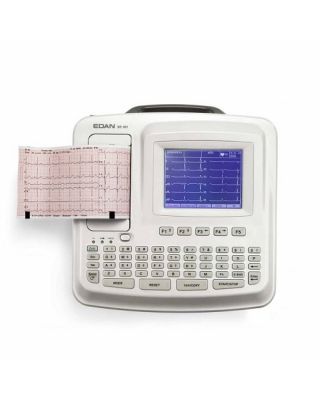 Edan Interpretive 6 Ch. ECG EKG Machine SE-601B
