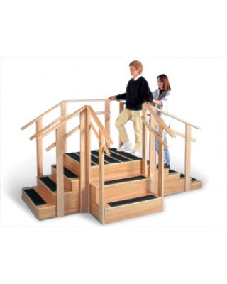 Hausmann Model 1570 Patented 3-in-1 Training Staircase