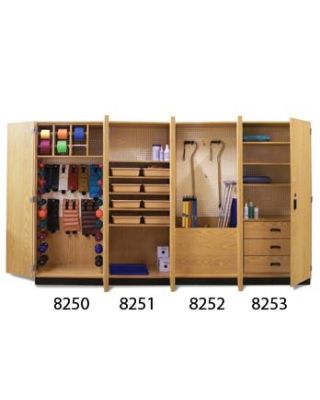 Hausmann Thera-Wall� Therapy Storage System Model 8251 Cabinet