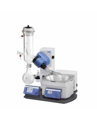 IKA Rotary Evaporators RV 10 control with dry ice condenser,coated