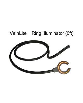 Large Ring Illuminator and Fiber Optic Cable for Veinlite VL,RIL