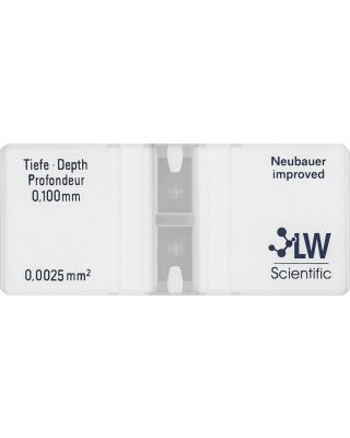 LW Scientific, Hemacytometer, CTL-HEMM-GLDR