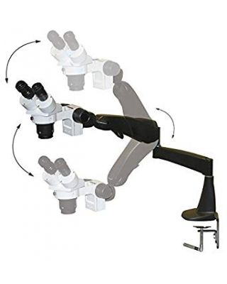 LW Scientific Stereoscope DM on Pneu Flex Arm, DMM-S12N-PA77