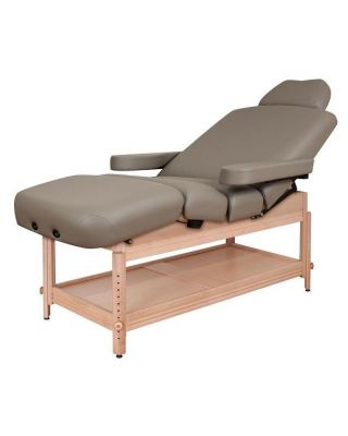 Oakworks Clinician Adjustable Lift-assist Salon Top Table