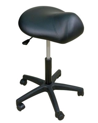 Oakworks Premium Stool w/ Saddle Seat-Low Height Range