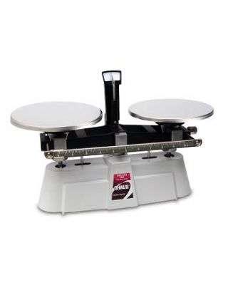 Ohaus Single Beam Scale 2000g x 0.1g Stainless Steel Plates 1450-SD