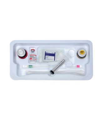 QKIT Procedure Tray for Loop Electrosurgical Excision Procedure, 909074