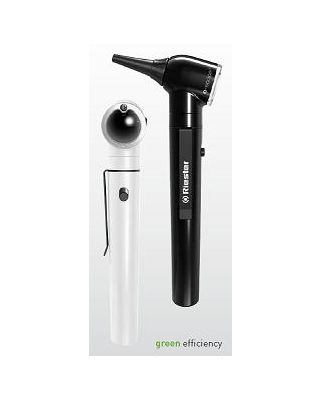Riester Ophthalmoscope AA handle w 2.7V Vacuum white in pouch e-scope� 2120-200