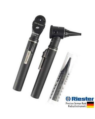 Riester Pen-scope 2.7V Vac. Light Otoscope-Opthalmoscope Set 2090-200