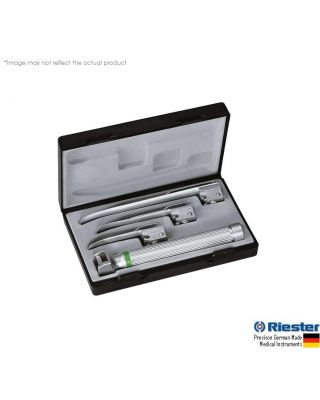 Riester Ri-integral Miller Baby Laryngoscope Set 2.5V XL AA Handle Blades 012 8070