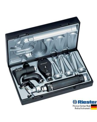 Riester Vet-de-luxe I Veterinary Diagnostic Set 3.5V XL Plug in Handle 3371-528 (For Large Animals)