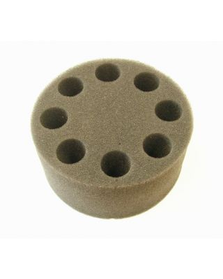 SCILOGEX Foam Tube Insert for 8 test tubes �20mm,for use with Universal Adapter,18900024