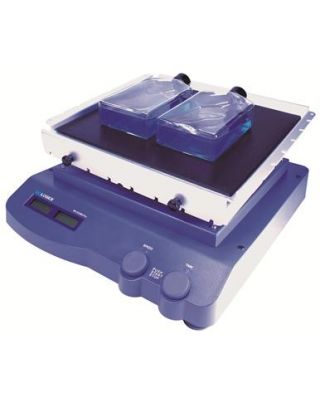 SCILOGEX SK-D3309-Pro Lcd Digital 3D Rocker,9� Angle,w/ 18900155 Tissue Culture Flask Accessory,100-220V/50-60Hz,83422001