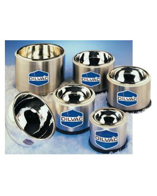 SCILOGEX 1Ltr. WideTop-Shallow S. Steel Cased Dewar Flask,SS138SH