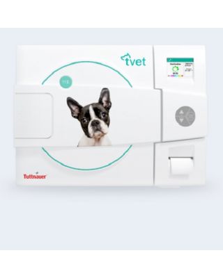 Tuttnauer Veterinary Autoclave TVET11E w/ Printer Automatic Sterilizer