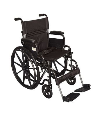 Ziggo Lightweight Wheelchair 18 inch Seat for Kids & Teens