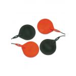 Chattanooga 3 inch Diameter Rubber Carbon Electrode Pack of 2, 72852 or 72853