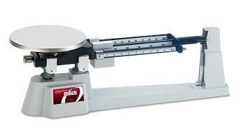 Ohaus Dial-O-Gram Stainless Steel Top Loading Mechanical Triple Beam Balance with Stainless Steel Plate Tare and Attachment Masses 2610g x 0.1g Ohaus Dial-O-Gram Stainless Steel Top Loading Mechanical Triple Beam Balance with Stainless Steel Plate Tare and Attachment Masses 2610g x 0.1g